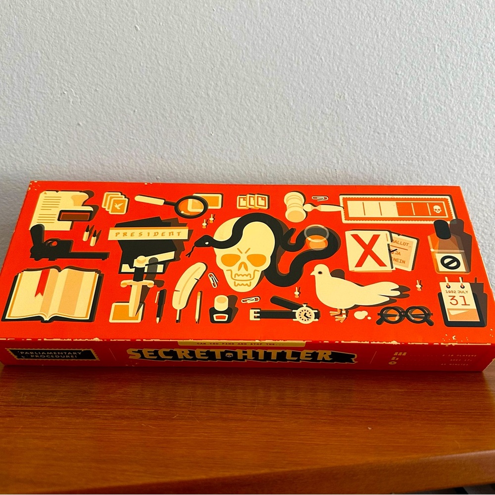 Like New - Secret Hitler Board Game - appears never used